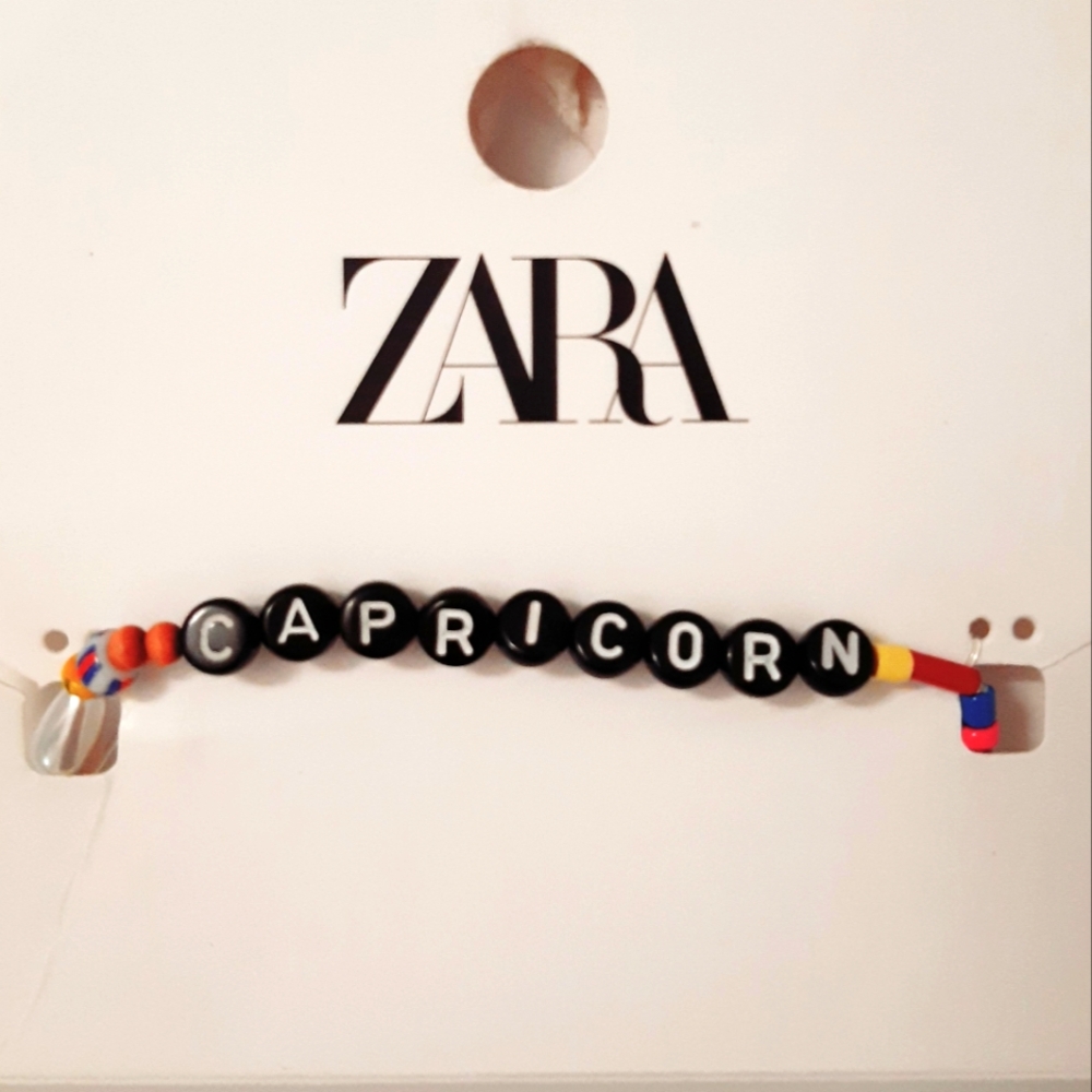 Zara Capricorn Birthday Beaded Bracelet